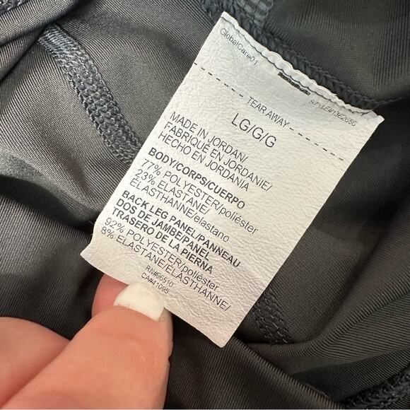 Under Armour Women’s Compression Workout Leggings Sz Large L Gray Active Pockets - Picture 6 of 9